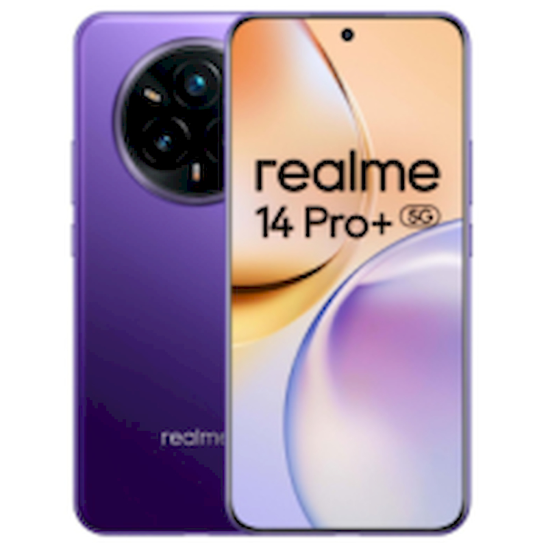 Realme 14 Pro+ 5G Dual Sim 12GB RAM 512GB - Nebula Purple