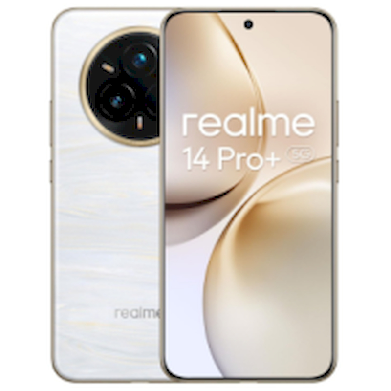 Realme 14 Pro+ 5G Dual Sim 12GB RAM 512GB - Pearl White