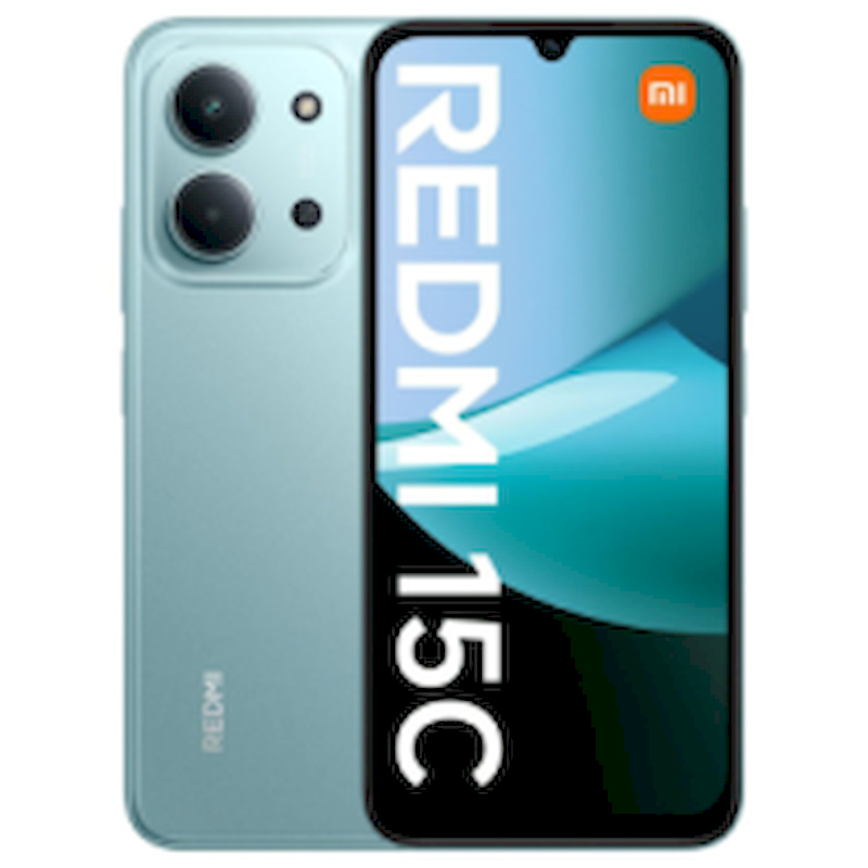 Xiaomi Redmi 15C 4G Dual Sim 4GB RAM 128GB - Mint Green