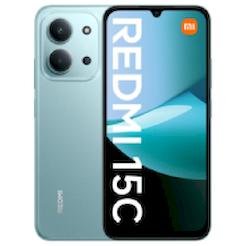 Xiaomi Redmi 15C 4G Dual Sim 4GB RAM 128GB - Mint Green