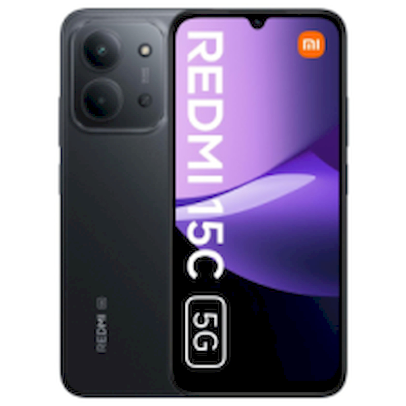 Xiaomi Redmi 15C 5G Dual Sim 4GB RAM 128GB - Midnight Black