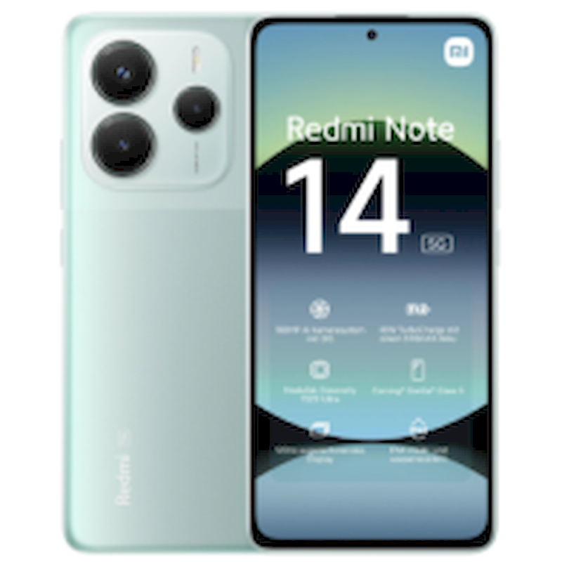 Xiaomi Redmi Note 14 5G Dual Sim 8GB RAM 256GB - Coral Green