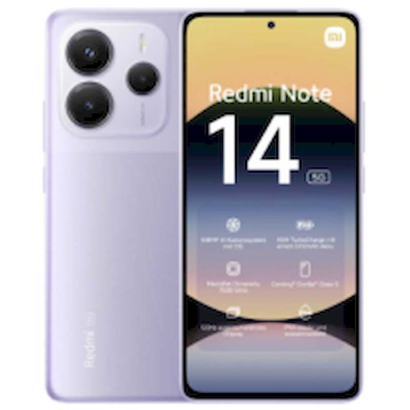 Xiaomi Redmi Note 14 5G Dual Sim 8GB RAM 256GB - Lavender Purple