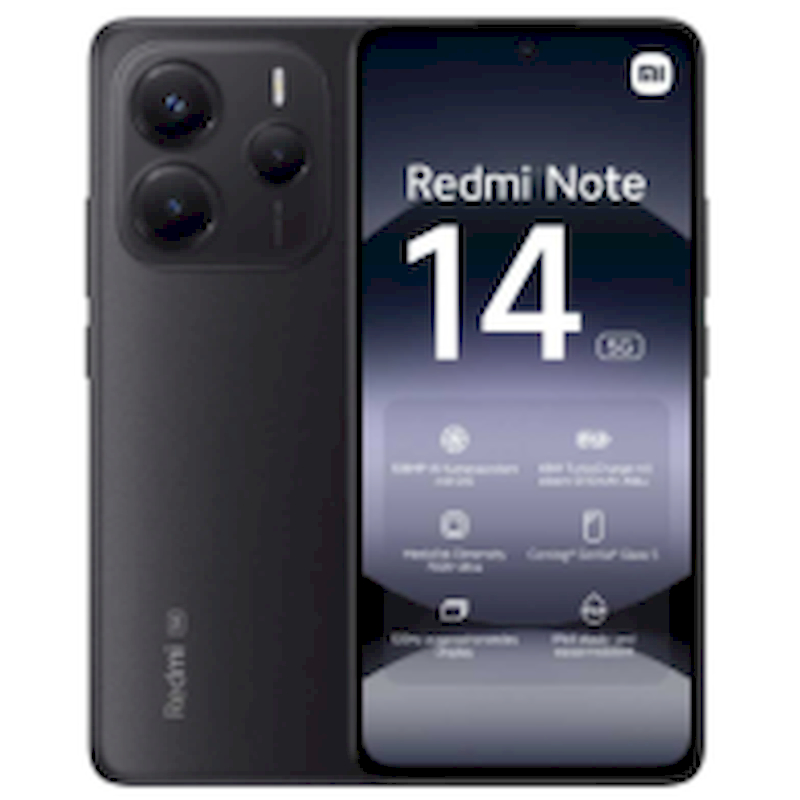 Xiaomi Redmi Note 14 5G Dual Sim 8GB RAM 256GB - Midnight Black