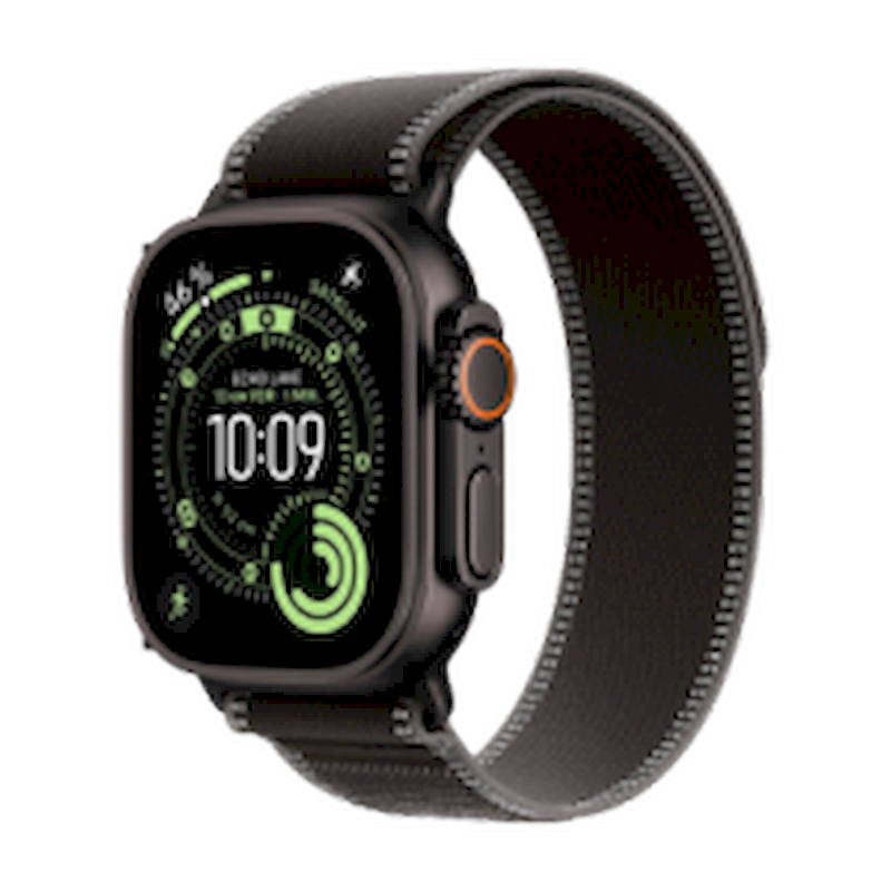 Apple Watch Ultra 3 (2025) 5G 49mm Black Titanium Case with Trail Loop M/L - Black/Charcoal